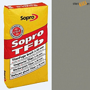 Затирка высокопрочная Sopro TF+ (592) серая 15 кг, шт в строительном интернет-магазине StroyBaza.by 