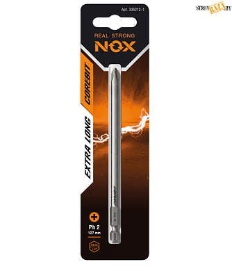 Бита E 6,3 ph2-127, 1 шт/уп на карте "NOX COREBIT" в строительном интернет-магазине StroyBaza.by 