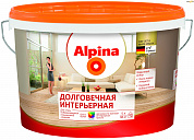 Краска Alpina ВД-ВАЭ Долговечная интерьерная База 1, белая, 2,5 л / 3,6 кг в строительном интернет-магазине StroyBaza.by 