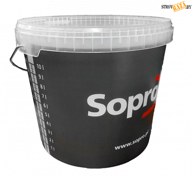Ведро Sopro градуированное, 10л, 093, шт в строительном интернет-магазине StroyBaza.by 
